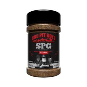 BBQ Pit Boys SPG 250g - Klassieke Rub met Zout, Peper en Knoflook voor BBQ Vlees