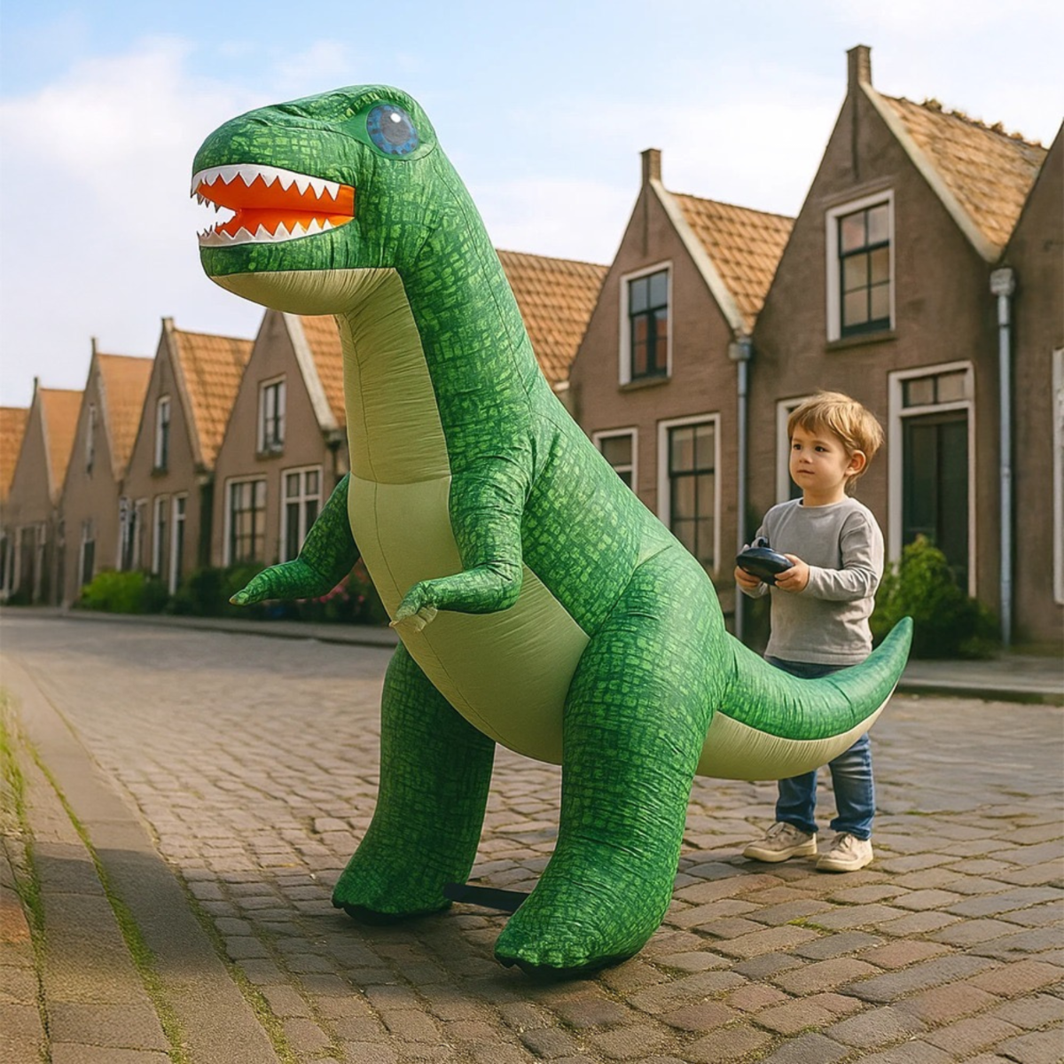 RC Inflatable Dino - 180 cm - Bestuurbare Dino 1 RC Inflatable Dino - 180 cm - Bestuurbare Dino