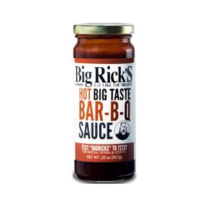 Big Rick's Hot BBQ Saus - Pittige barbecuesaus - 567 g