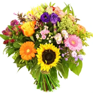 Zomers boeket bont