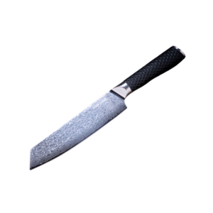 Damascus Koksmes ''Wagyu'' - Met Leren Hoes