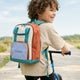 Gepersonaliseerde kinderrugzak - Geborduurd - Blauw