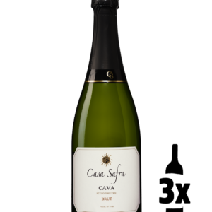 3 flessen Casa Safra Cava Probeerpakket