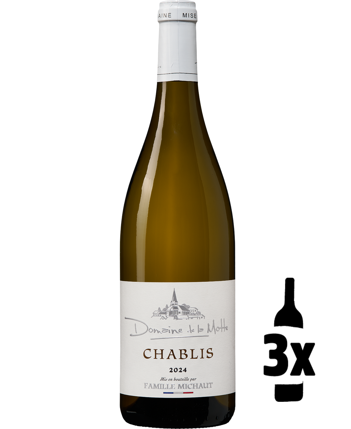 Domaine de la Motte Chablis (3 flessen) 1 Domaine de la Motte Chablis (3 flessen)