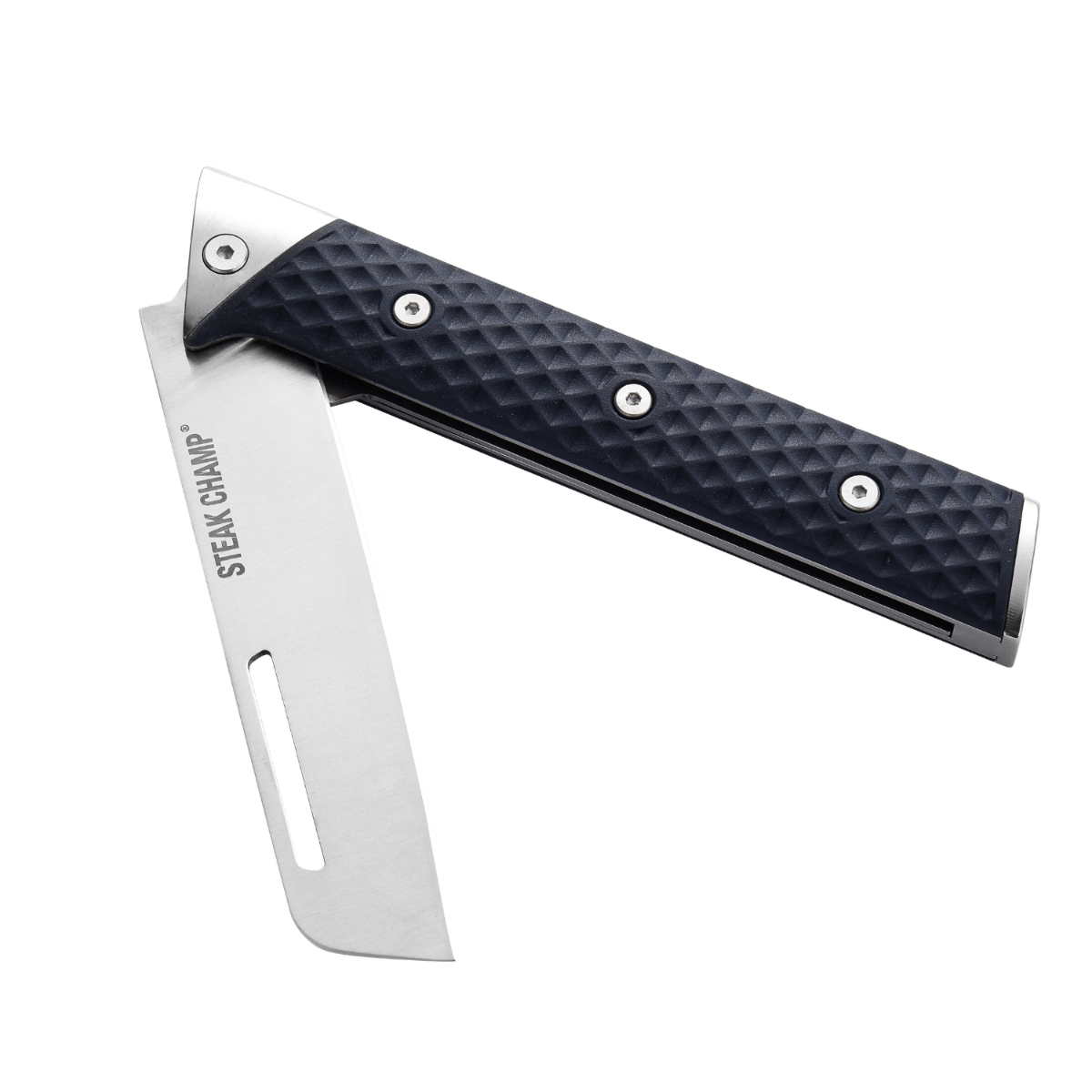 SteakChamp BBQ Master Zakmes - 12 cm Vouwmes 1 SteakChamp BBQ Master Zakmes - 12 cm Vouwmes