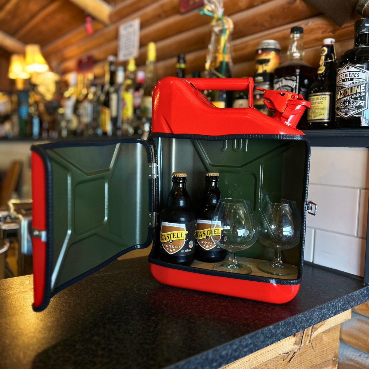 Jerrycan 10L giftset - rood 1 Jerrycan 10L giftset - rood