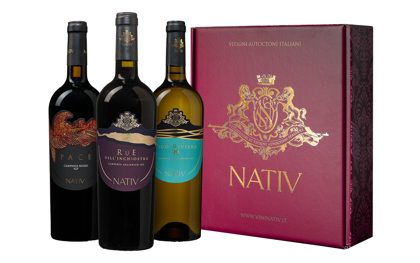 Nativ Giftpack Campania (3 flessen) 1 Nativ Giftpack Campania (3 flessen)