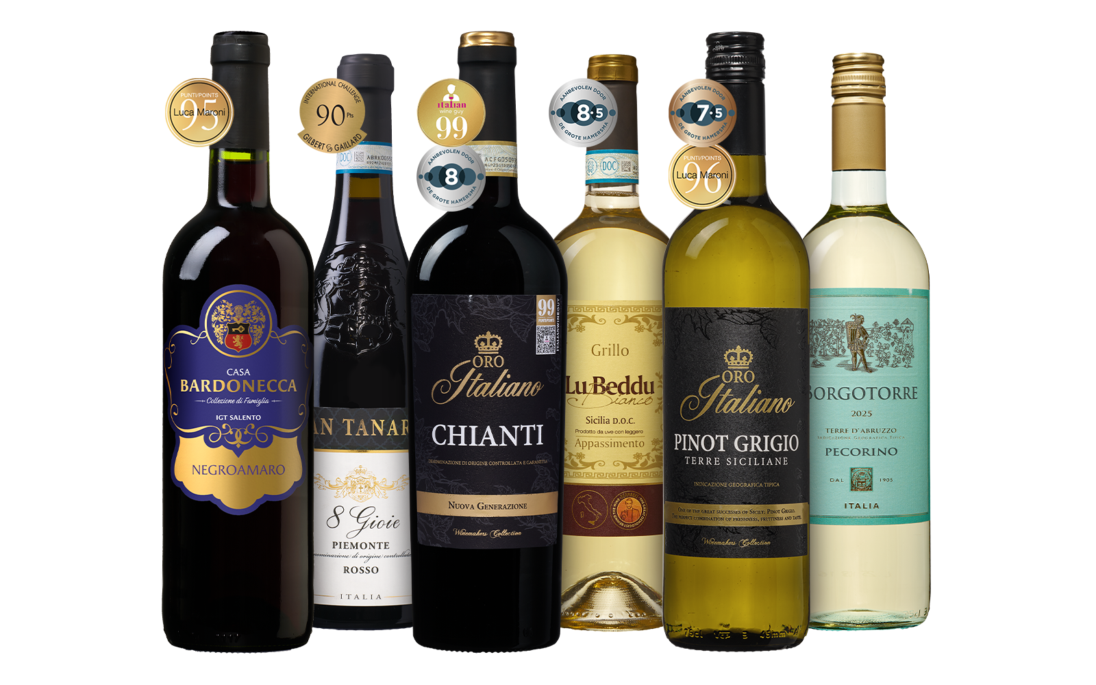 Italiaans Wijnpakket 1 Italiaans Wijnpakket
