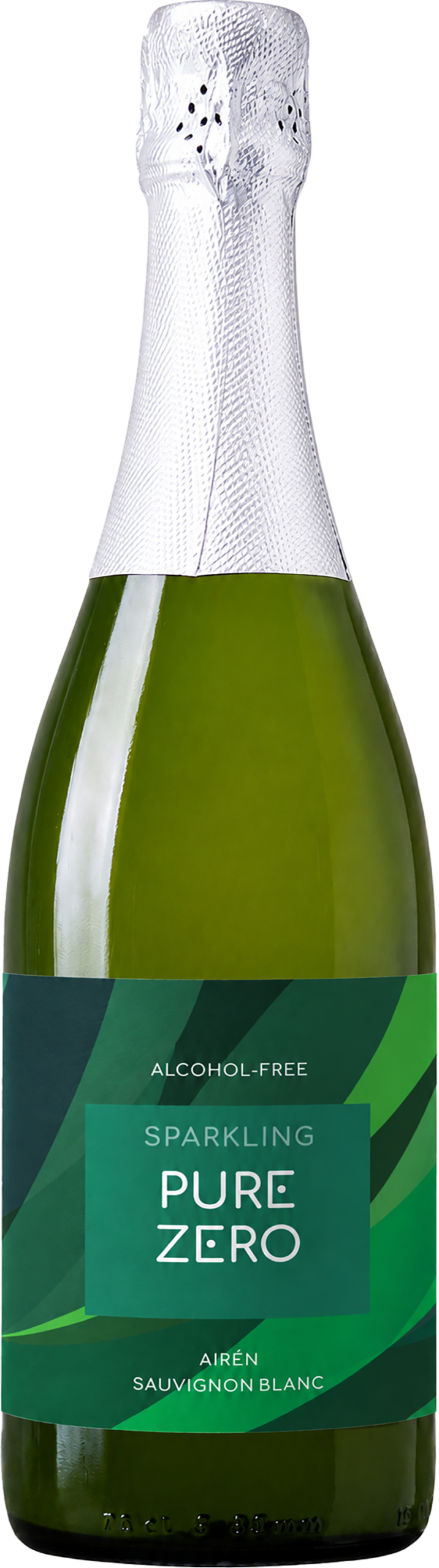 Pure Zero Sparkling Airen-Sauvignon Blanc alcoholvrij 1 Pure Zero Sparkling Airen-Sauvignon Blanc alcoholvrij