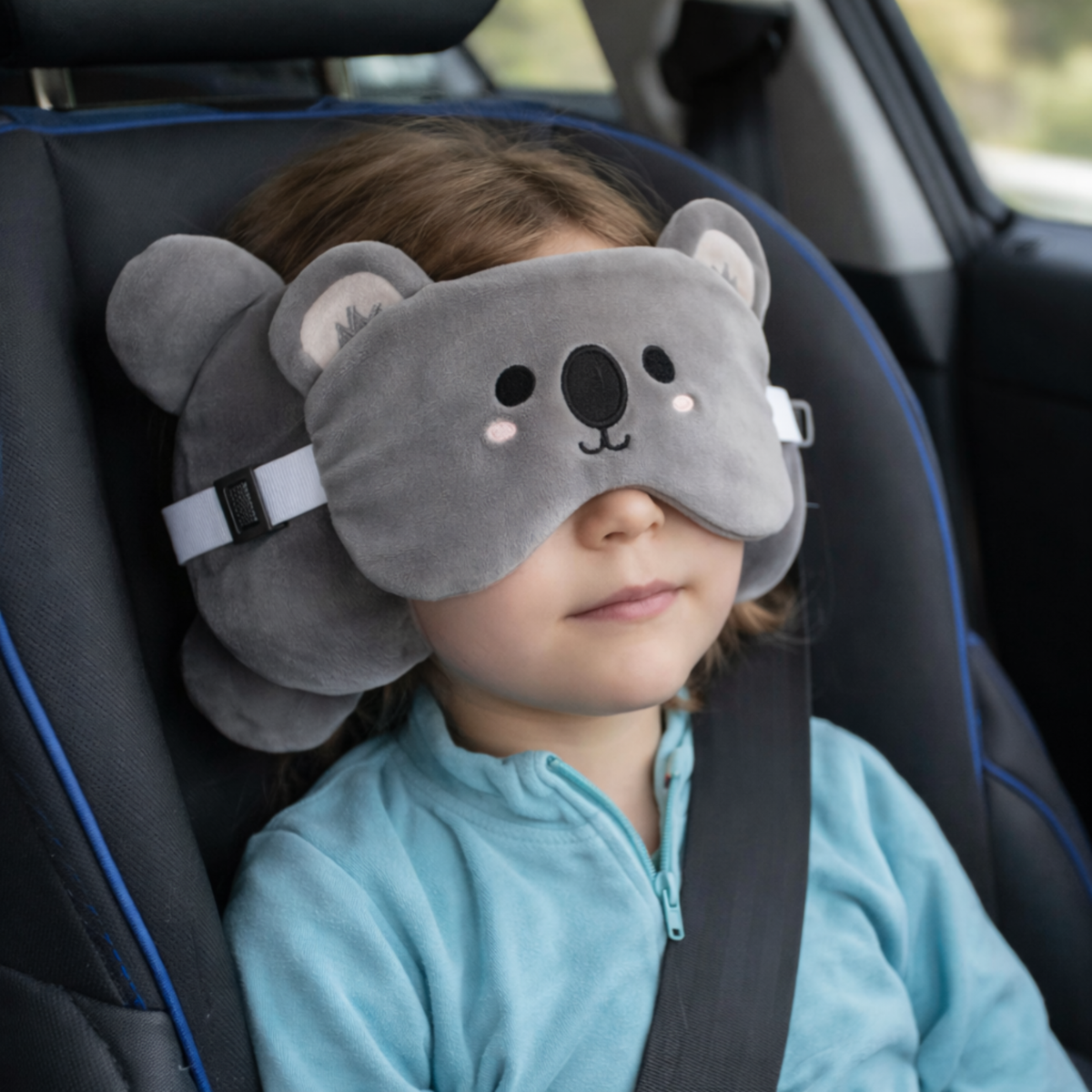 Koala Reiskussen & Oogmasker 2-in-1 1 Koala Reiskussen & Oogmasker 2-in-1