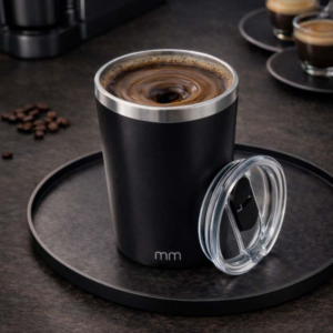 Self Stirring Mug Deluxe - Zwart - 350ml - USB-C