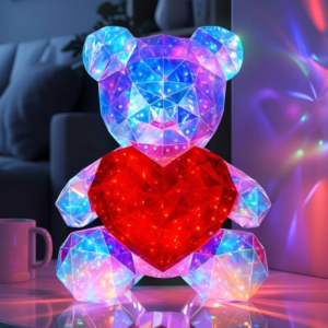 Light Up Teddy - 40cm - 8 standen - Sfeerlamp