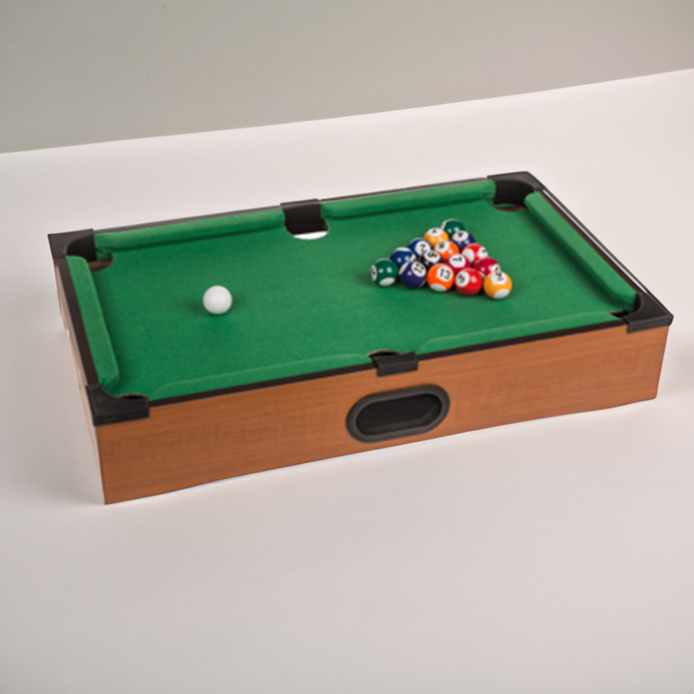 Mini pooltafel 1 Mini pooltafel