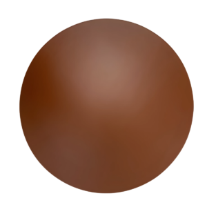 Ronde Leren Placemats - Placemat Buffalo Mistral Rond Cognac - Xapron