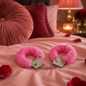 Pluche Handboeien Roze - Verstelbaar