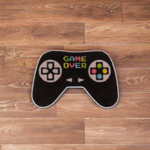 Vloermat 'Game Over' - Kokos/Sisal - 60x40 cm - Retro Gaming Design
