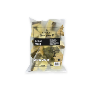 SOW Citroenhout Chunks Nr5 - Langdurig Roken - Gemakkelijk te Gebruiken - 5 kg