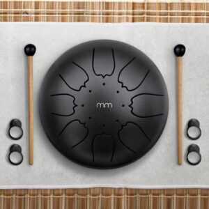 Tongue Drum - Incl. drumstokken, muziekboek en draagtas - 8 noten
